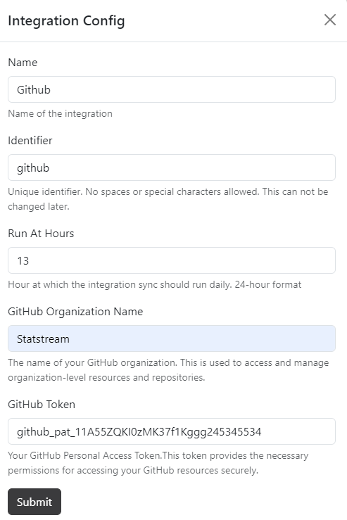 GitHub Integration